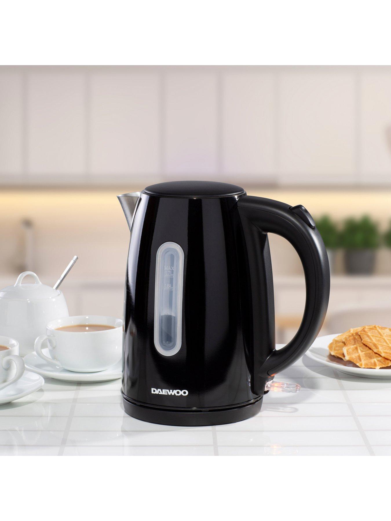 Image 7 of 7 of Daewoo Kensington Jug Kettle, 2 Slice Toaster &amp; Microwave Triple Pack Black