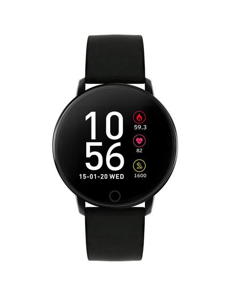 reflex-active-series-5-smart-watch-with-heart-rate-monitor-colour-touch-screen-and-black-silicone-strap