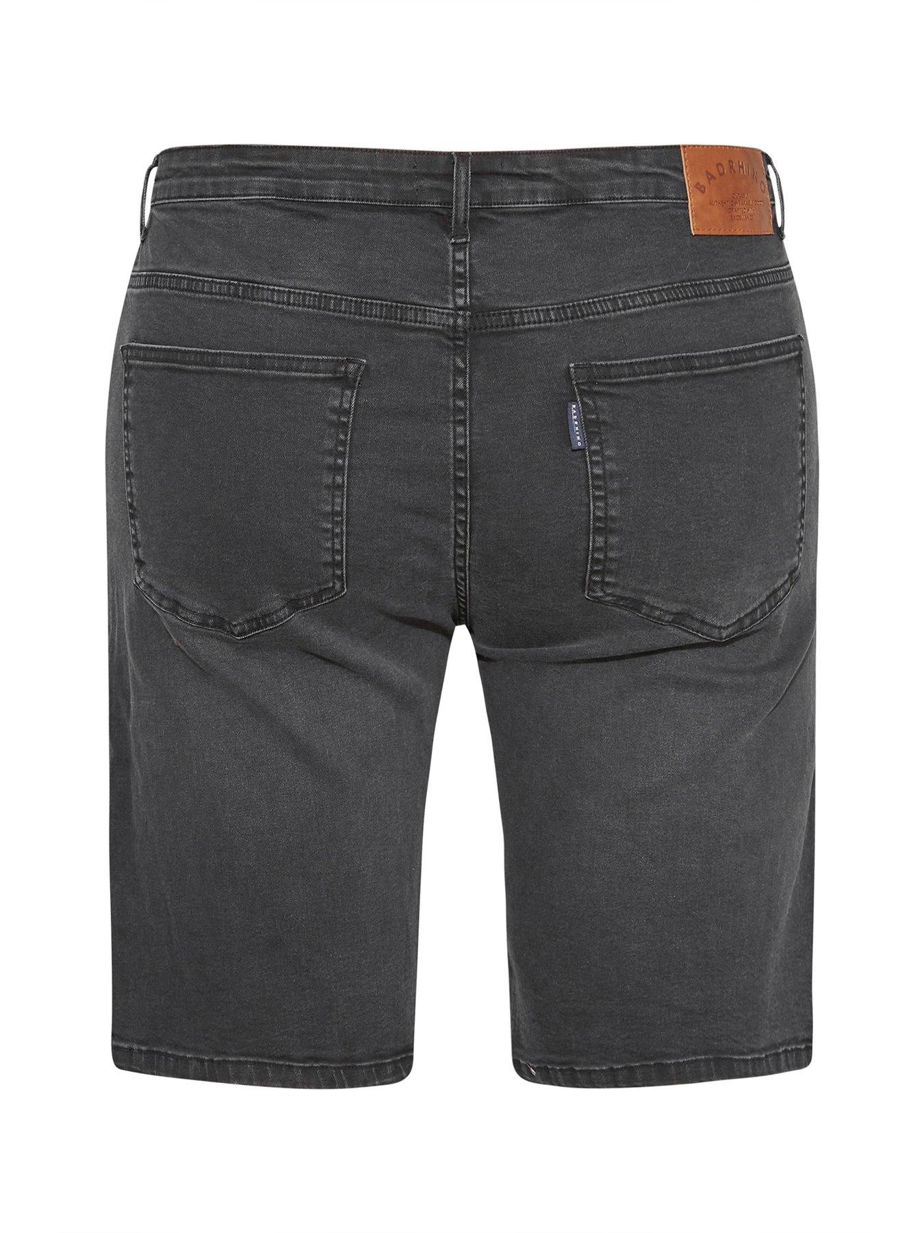 badrhino-badrhino-denim-shorts-blackstillFront