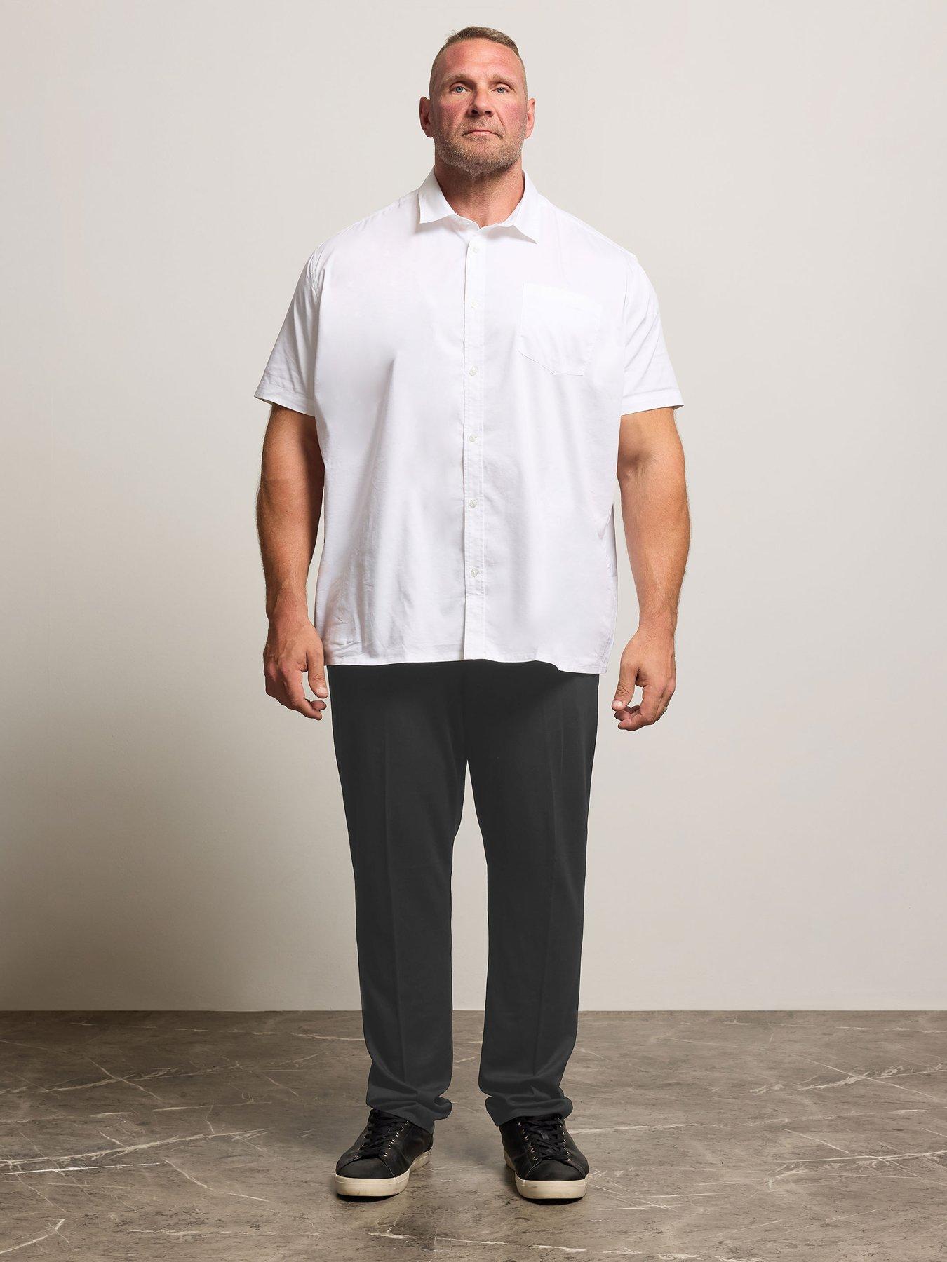 Image 3 of 4 of BadRhino Formal Stretch Trousers - Black