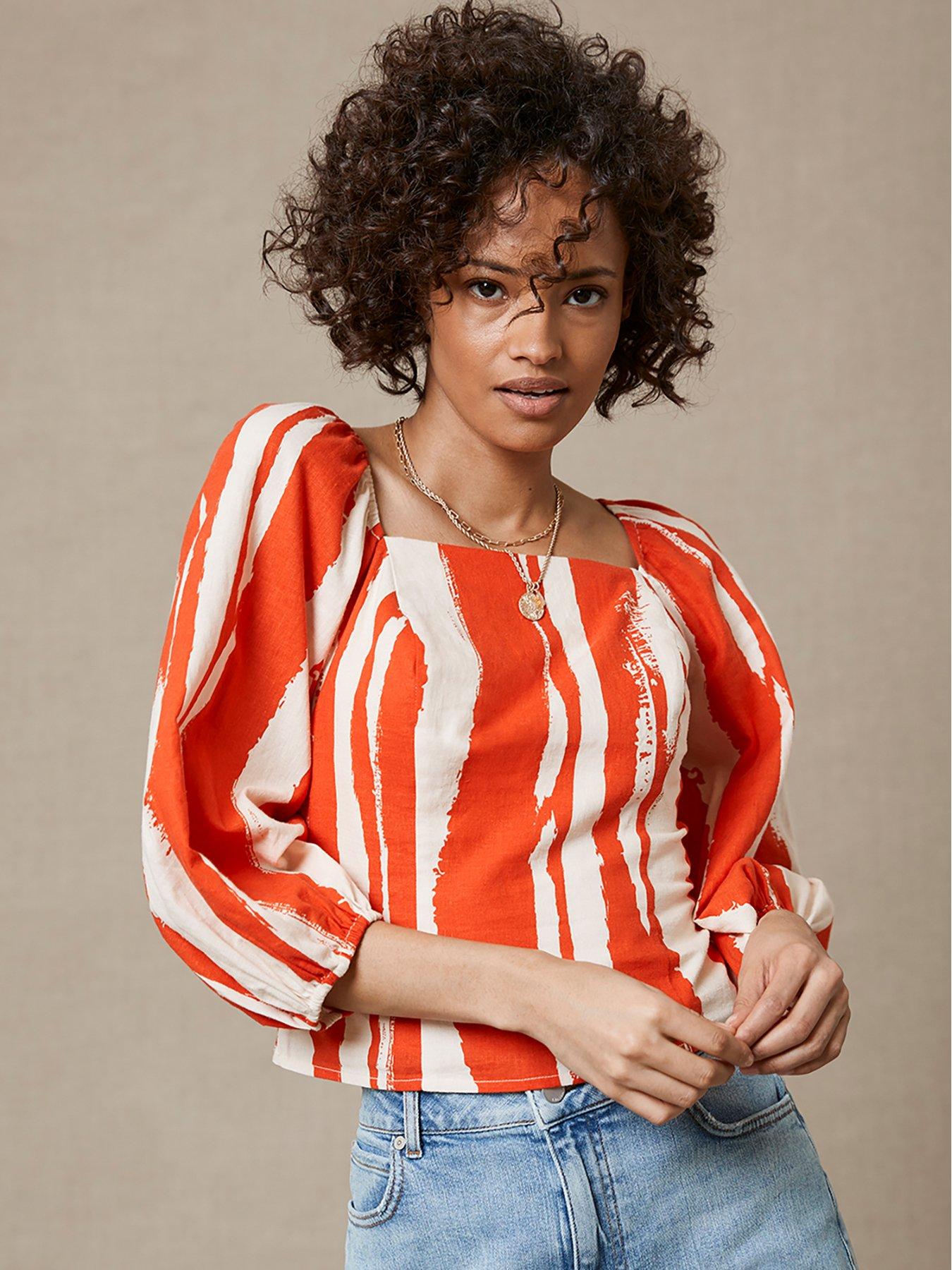 Mint velvet best sale orange top