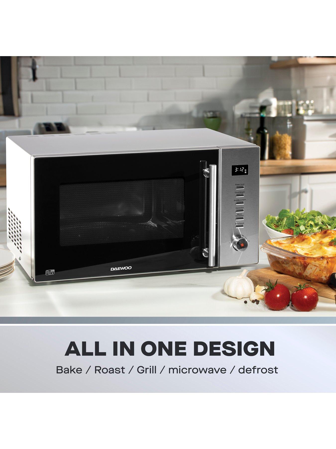 Image 3 of 6 of Daewoo Daewoo 30L 900w Digital Microwave with Grill &amp; Convection KOC9C5T