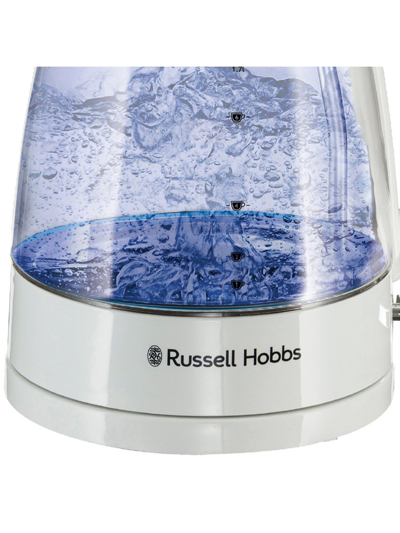 Image 3 of 6 of Russell Hobbs Russell Hobbs Classic Glass Kettle - White