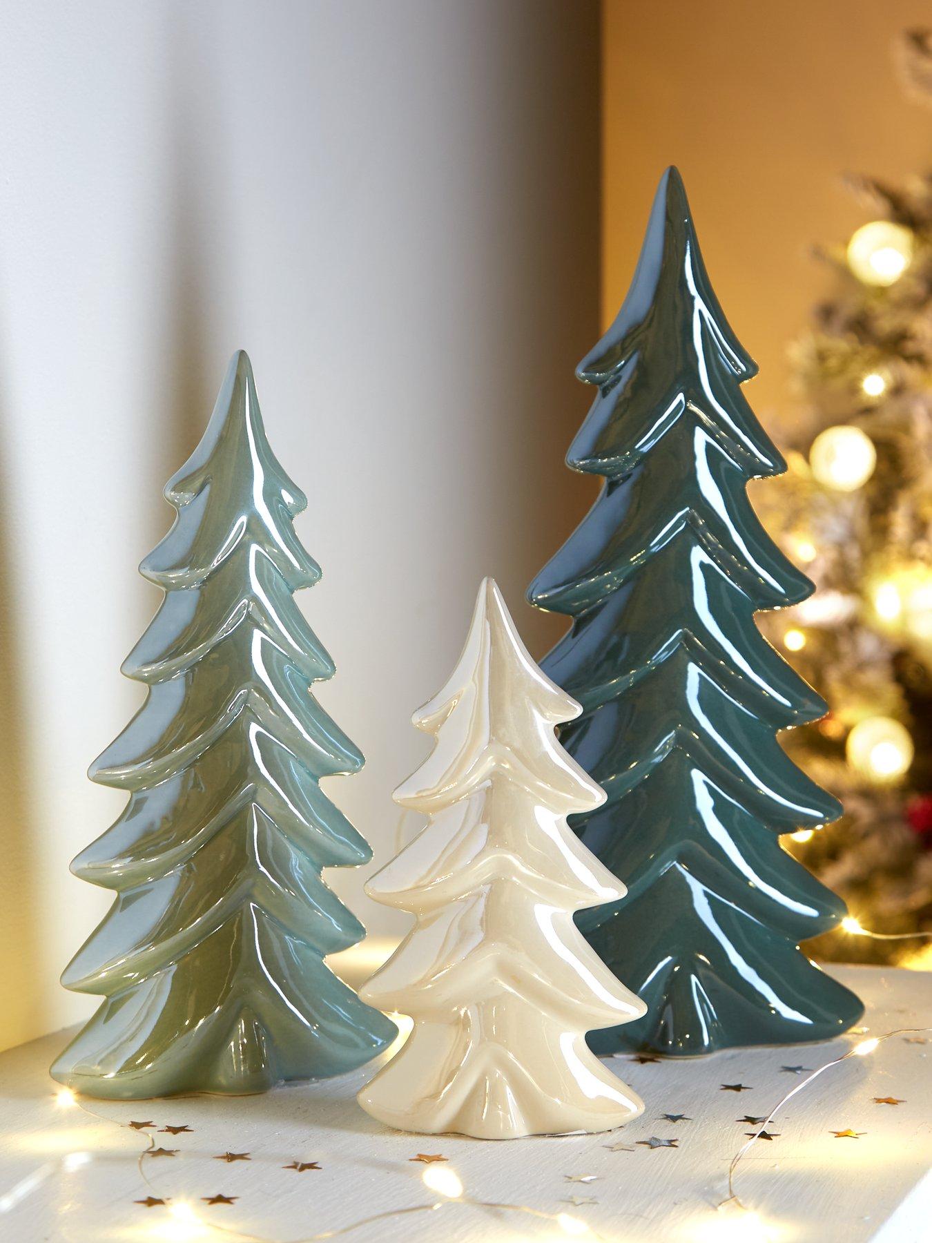 very-home-set-of-3-ceramic-christmas-trees