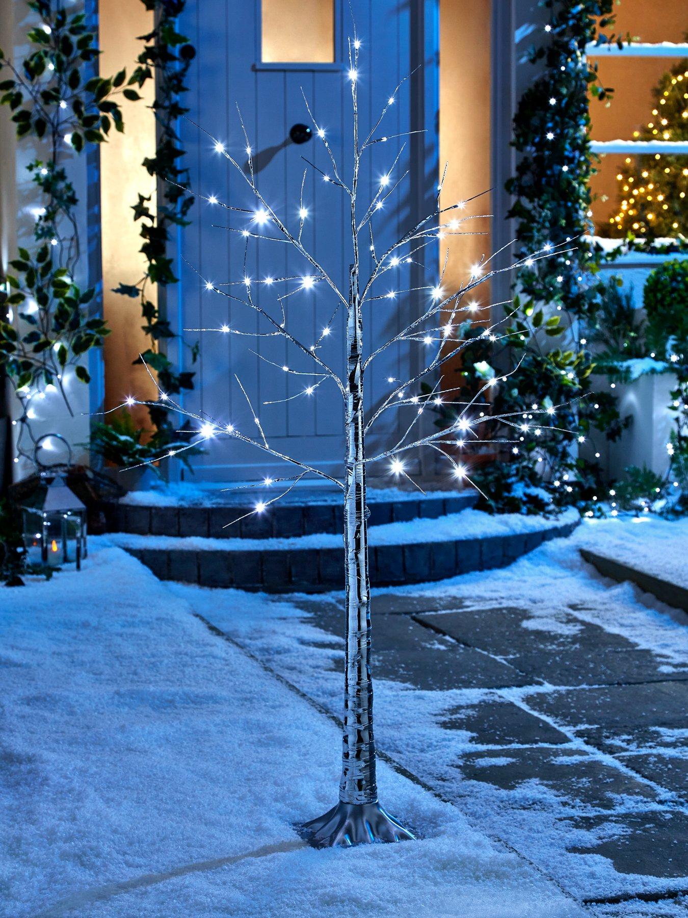 very-home-lit-silver-outdoor-christmasnbsptree-5ftfront