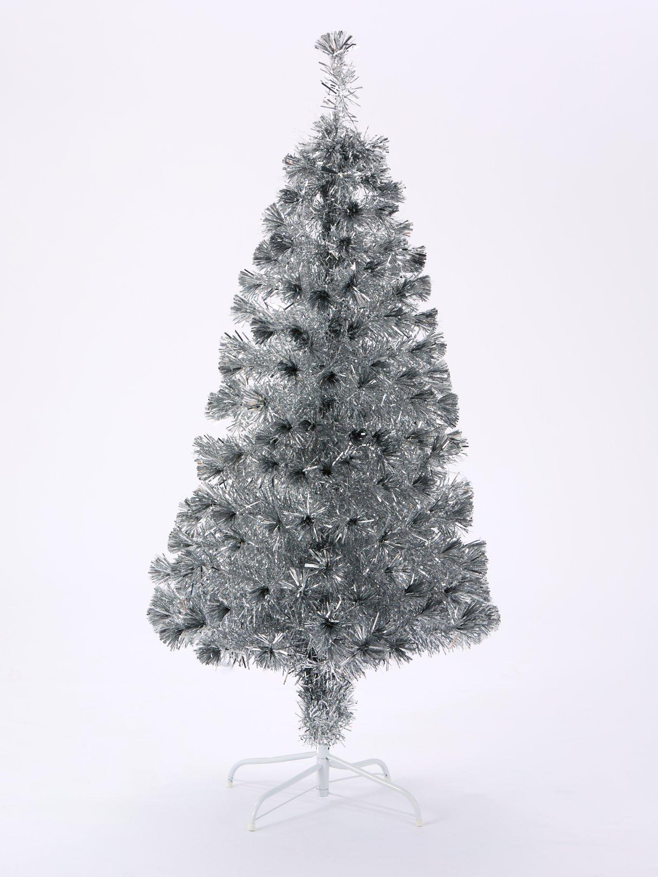 very-home-silver-fibre-optic-christmas-tree-ndash-5-ftback