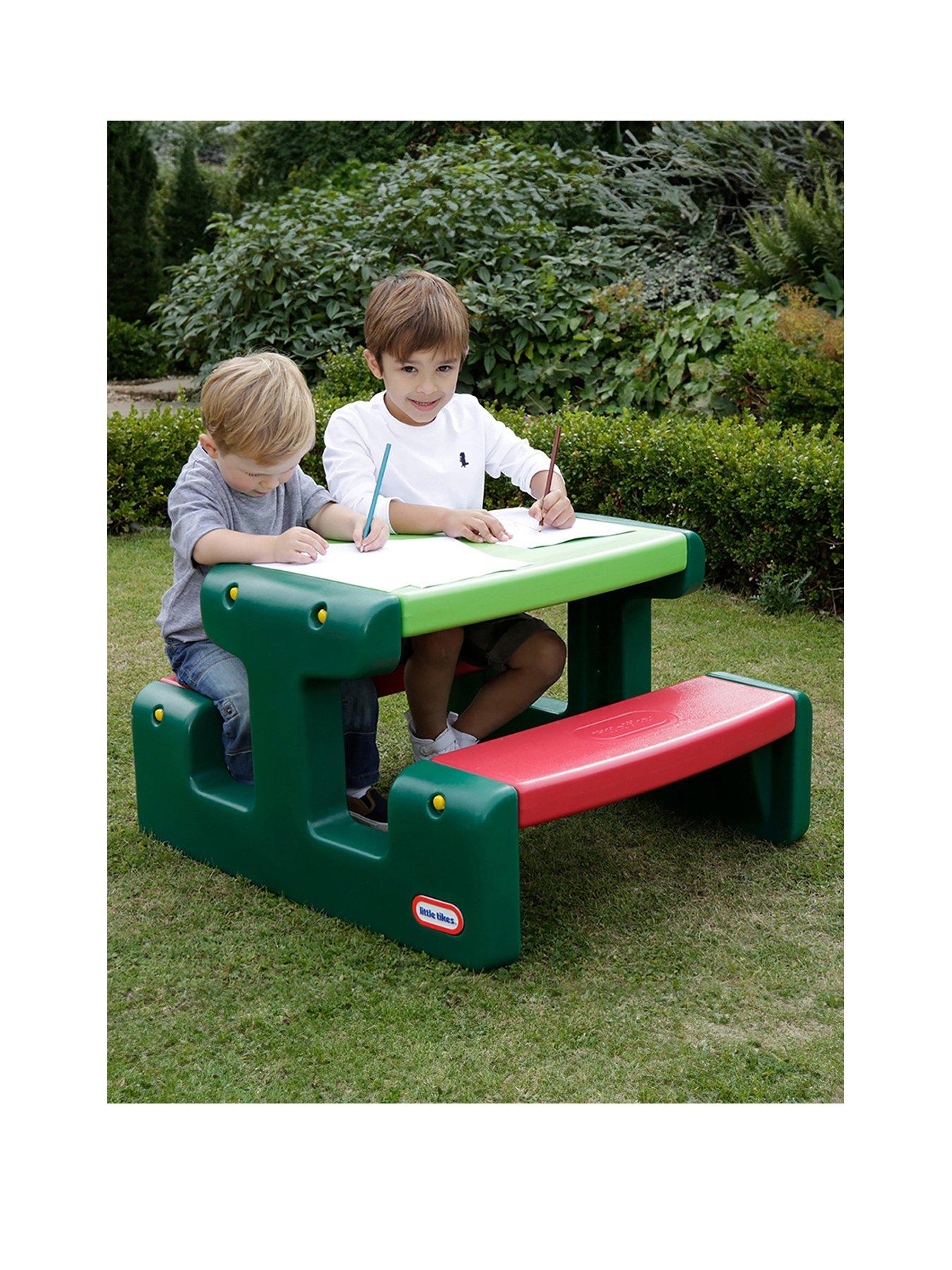 Image 1 of 3 of Little Tikes Junior Picnic Table