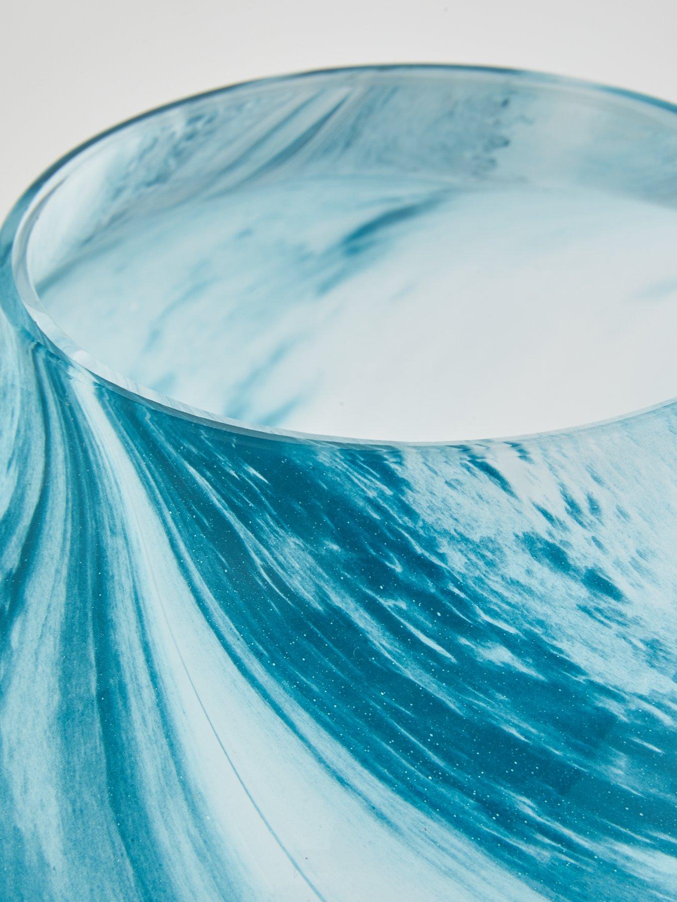 Image 4 of 4 of The Very Collection Swirl Art Glass Vase