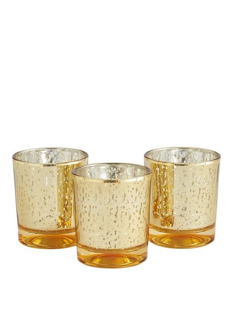 set-of-3-gold-mercury-glass-tealight-candle-holders