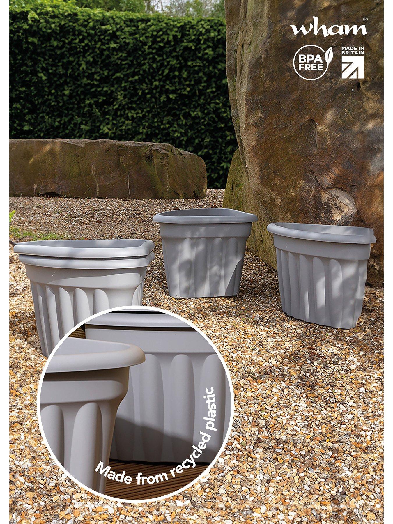 Image 3 of 5 of Wham Set of 4 Vista 40cm Corner Planter