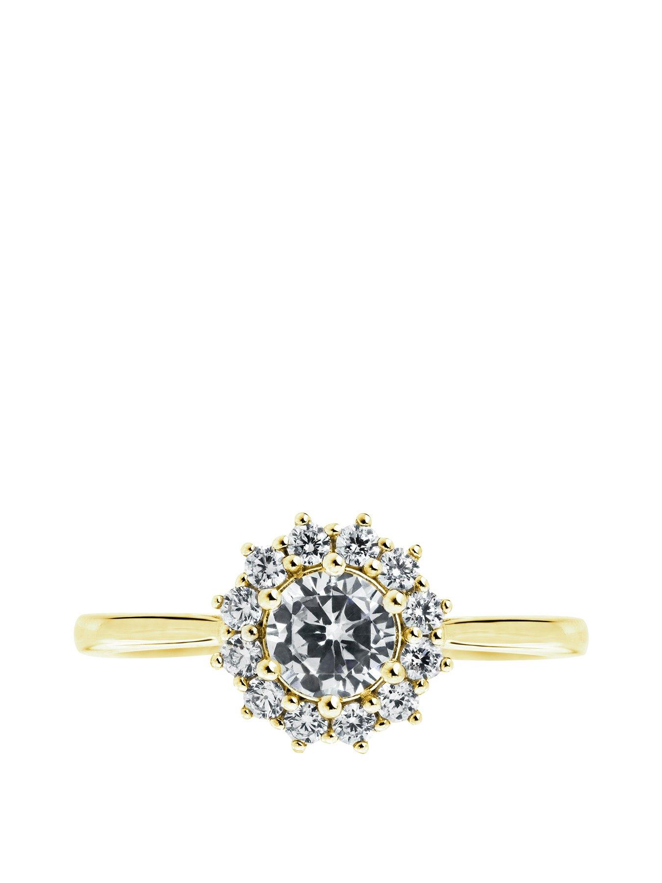 created-brilliance-lillian-created-brilliance-9ct-yellow-gold-075ct-lab-grown-diamond-cluster-ringstillFront