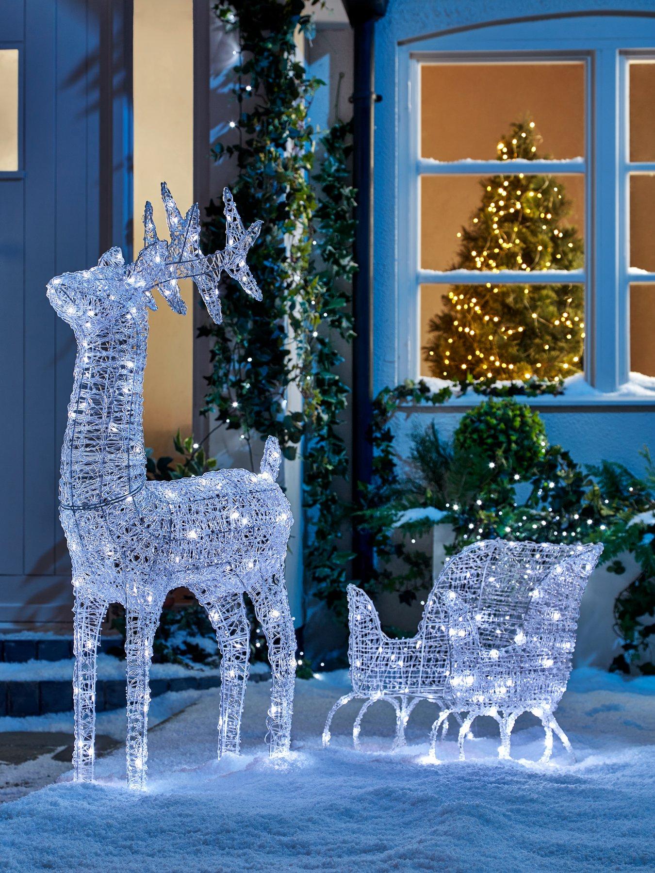 Acrylic Penguin Light-Up Indoor/Outdoor Christmas Decoration 55CM 