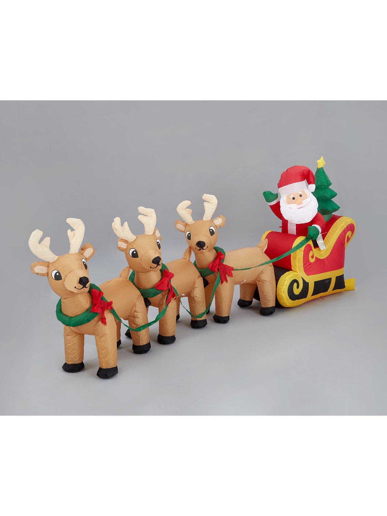 litnbspsantanbspsleigh-inflatable-outdoor-christmas-decorationback