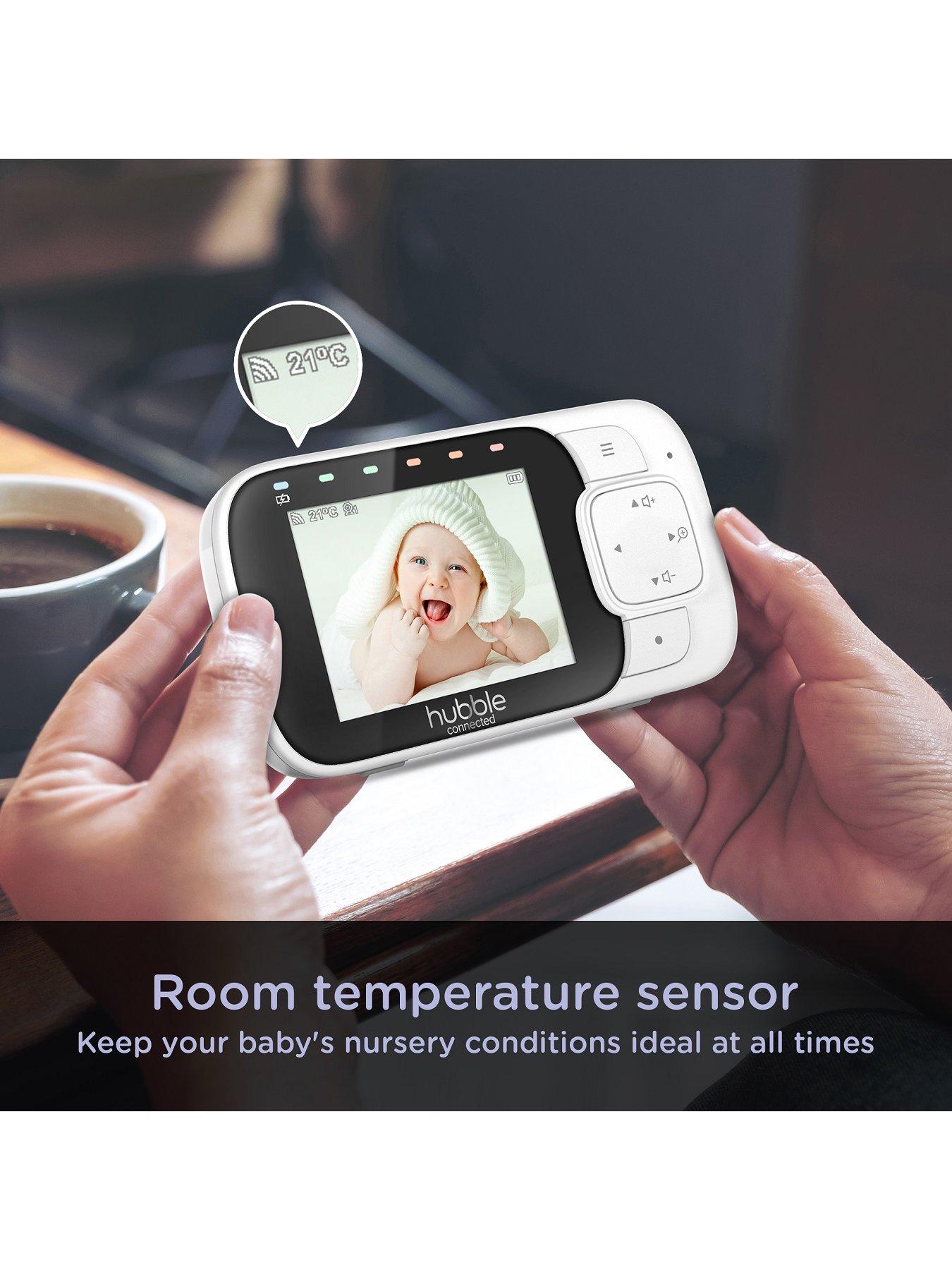 Image 3 of 6 of Hubble Nursery Pal Essentials Smart 2.8&rdquo; Baby Monitor with Fixed Camera
