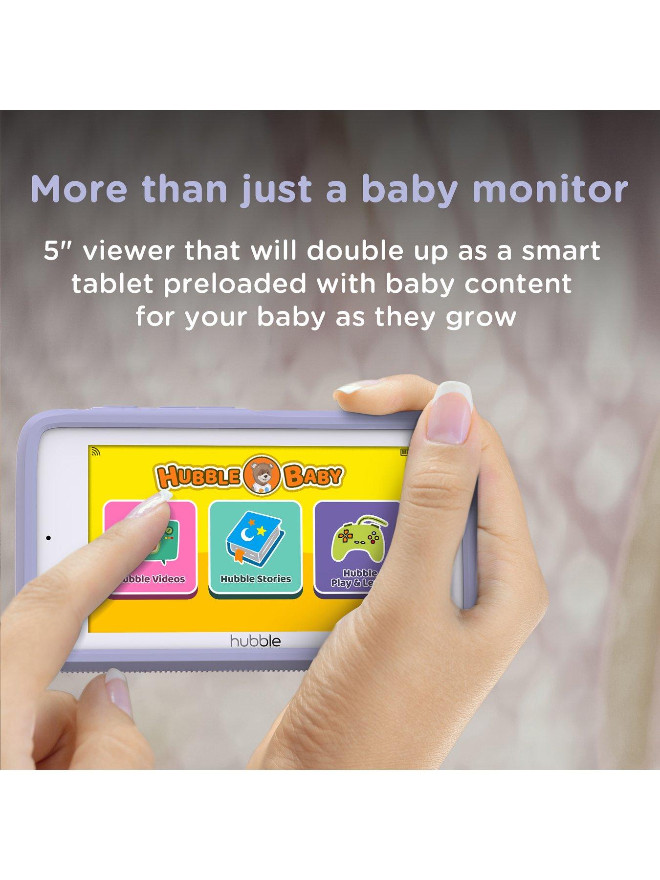 Image 3 of 7 of Hubble Nursery Pal Deluxe Connected 5'' Baby Monitor with PTZ Camera