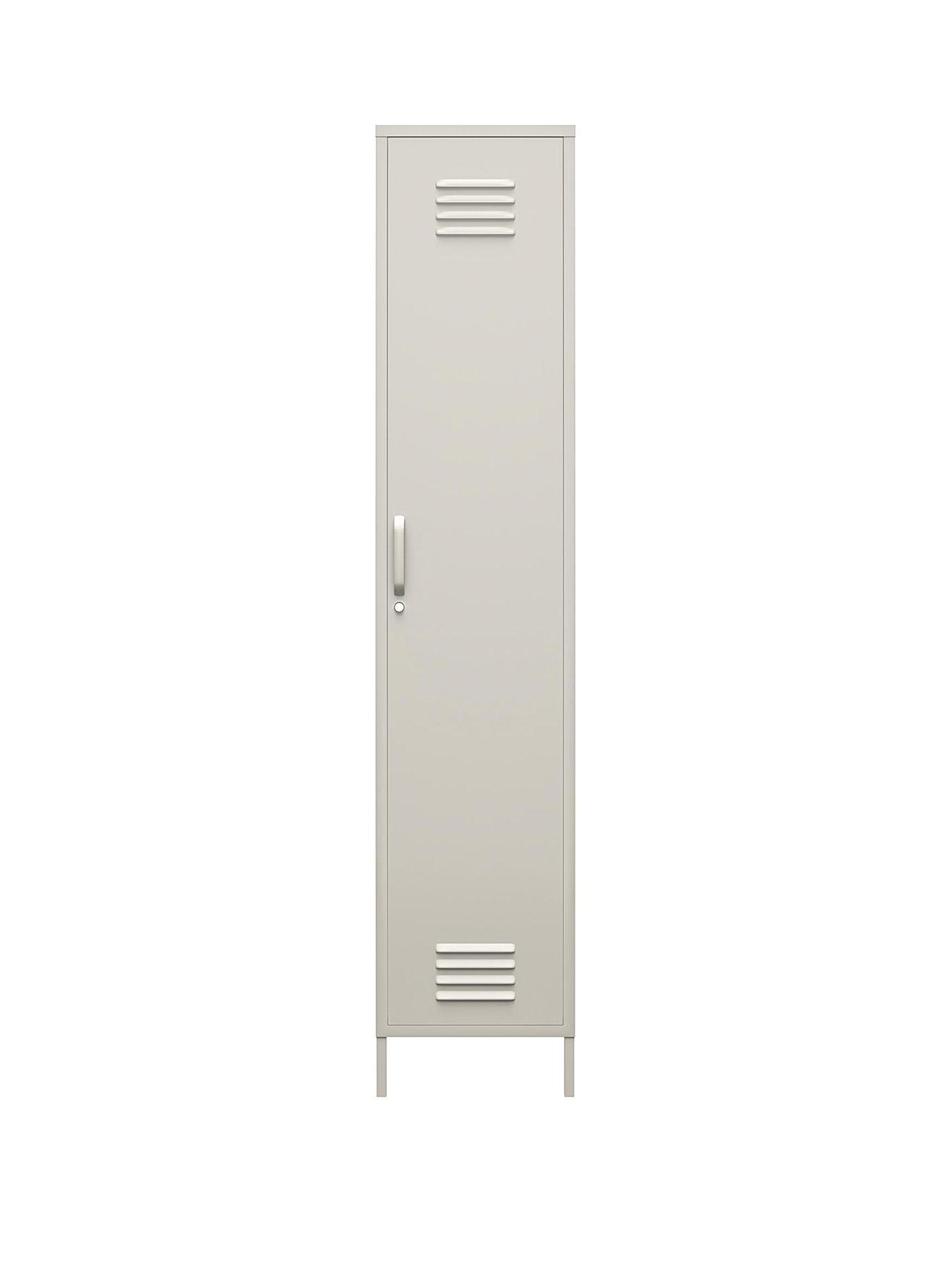 Image 2 of 6 of Dorel Home Bradford Single Metal Storage Cabinet