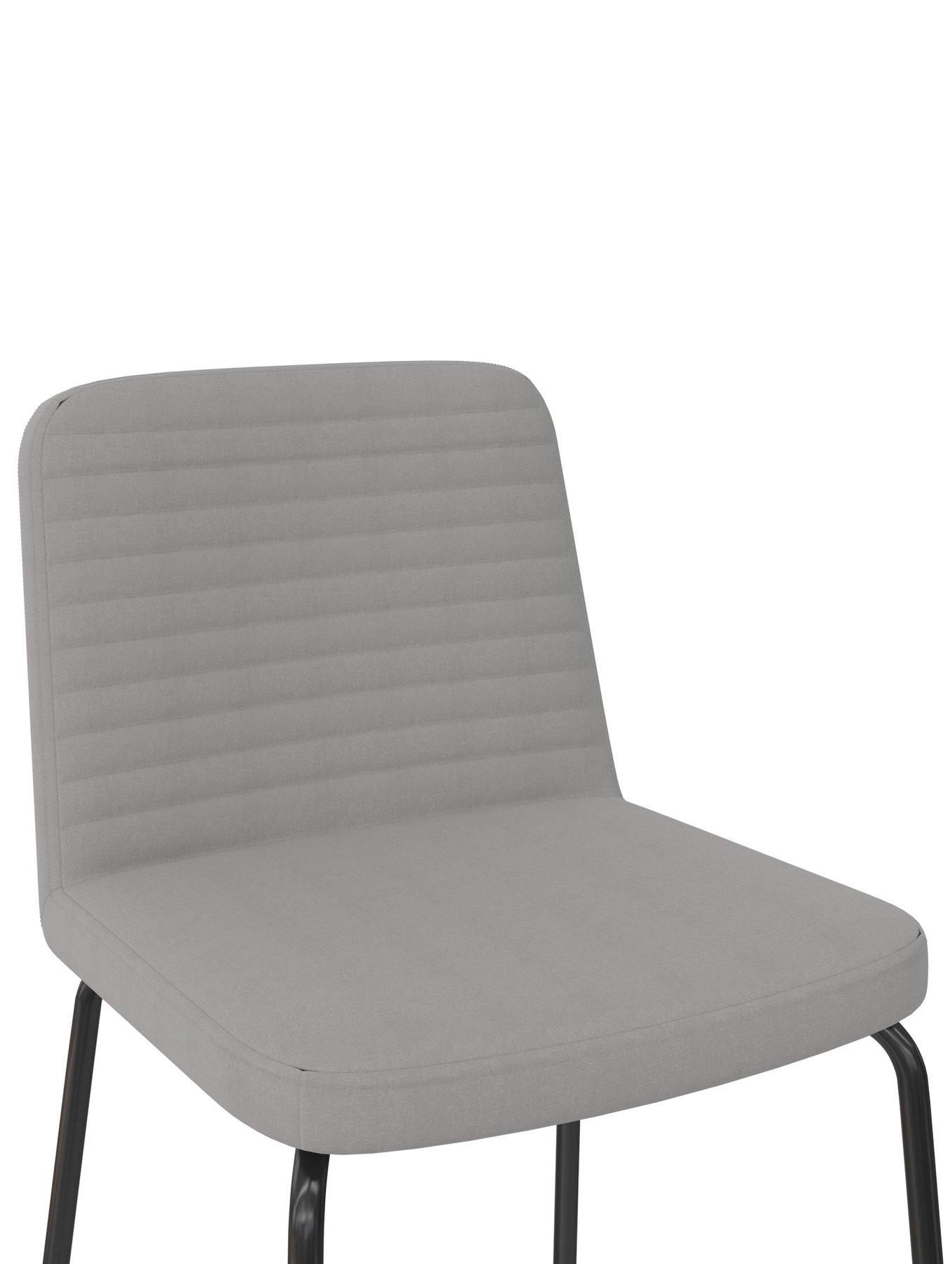 Image 6 of 6 of Dorel Home Corey Counter Stool Grey Linen
