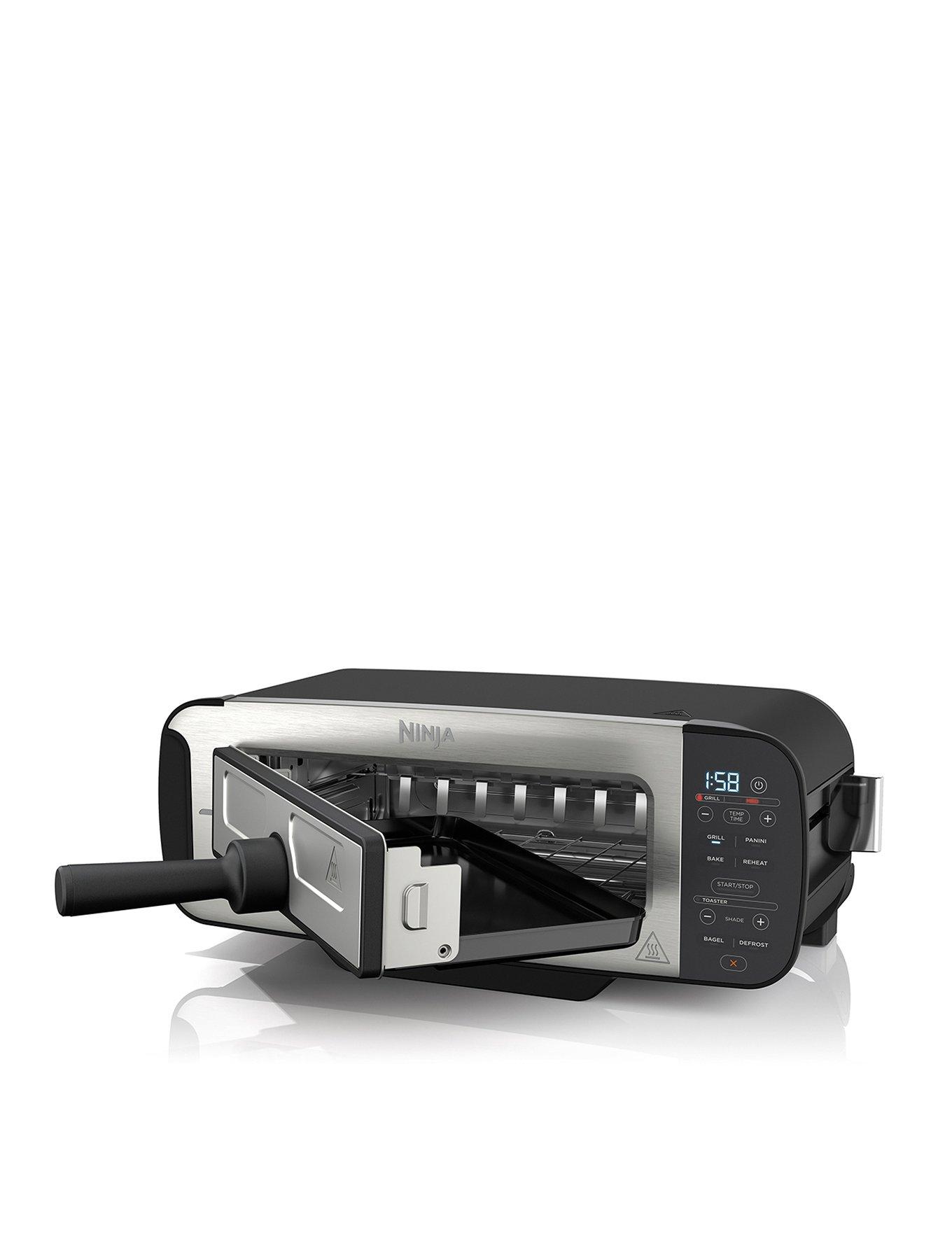 Image 1 of 5 of NINJA Foodi 3-in-1 Toaster, Grill &amp; Panini Press ST200UK - Black