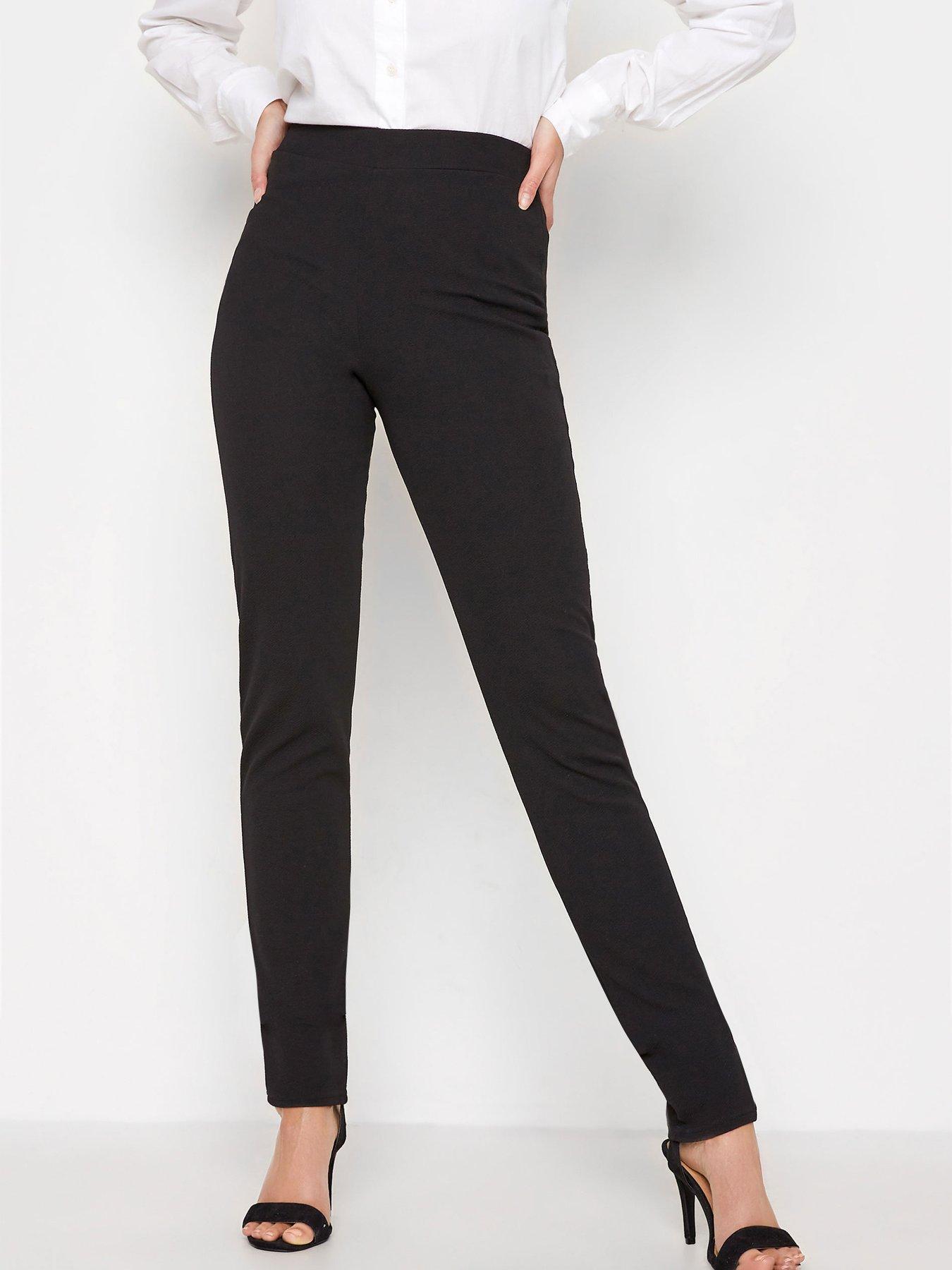 undefined Long Tall Sally Tall Black Slim Leg Trouser