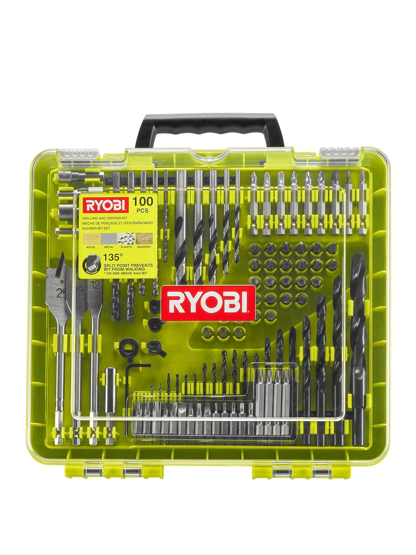 Image of RYOBI RAKDD100 100-Piece Drill Bit + Driving Kit
