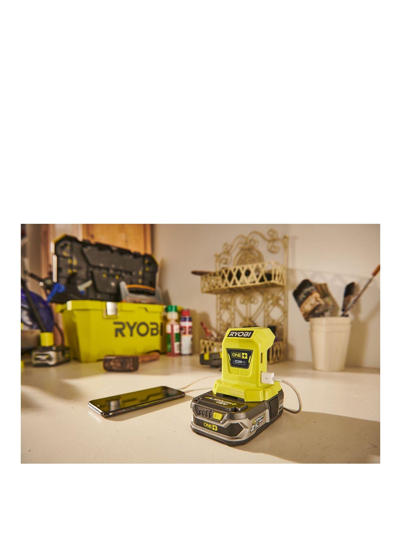 Image 1 of 3 of RYOBI R18USB-0 18V ONE+ USB Charger