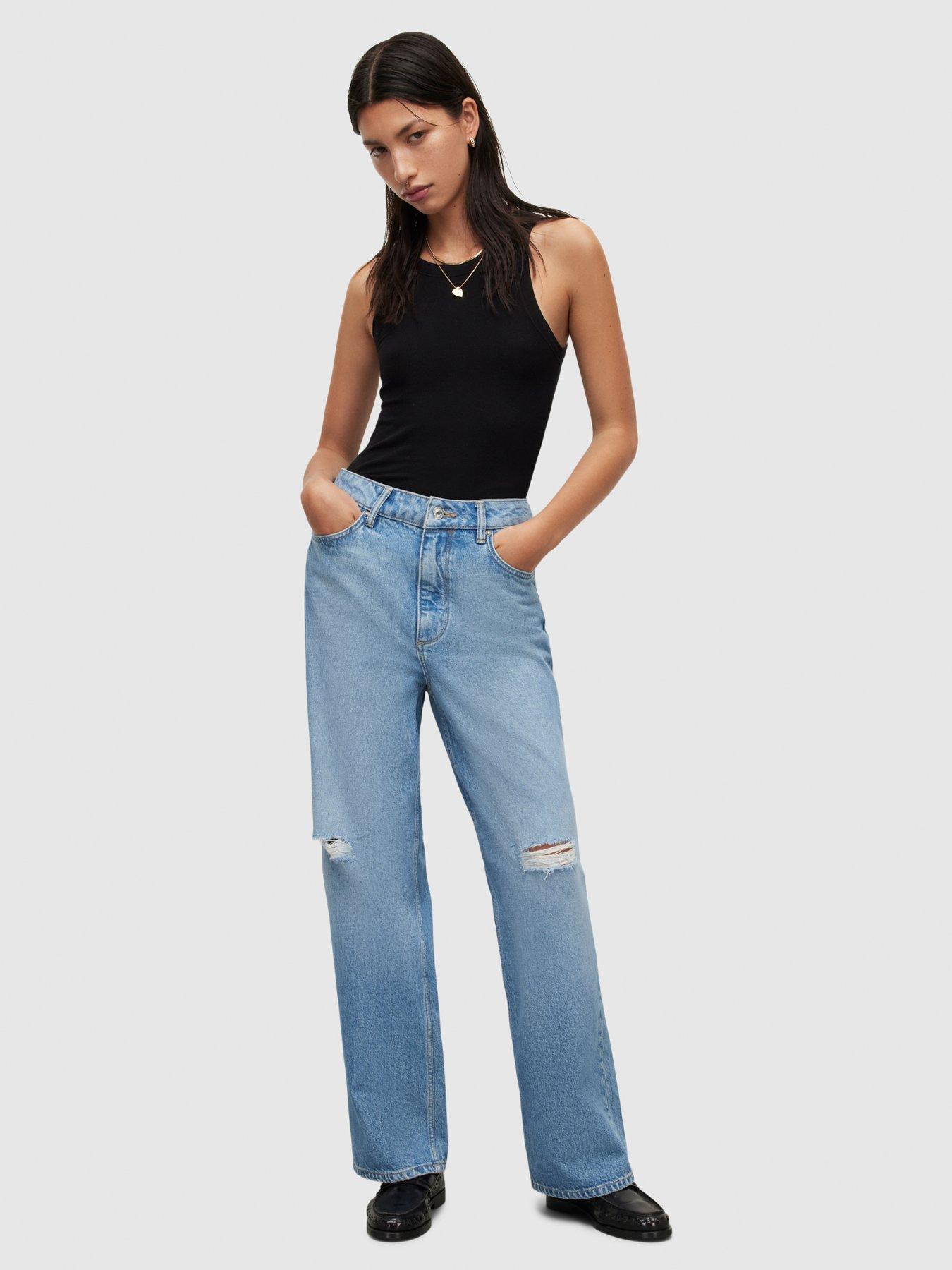 Image 3 of 6 of AllSaints Rina Tank Top - Black