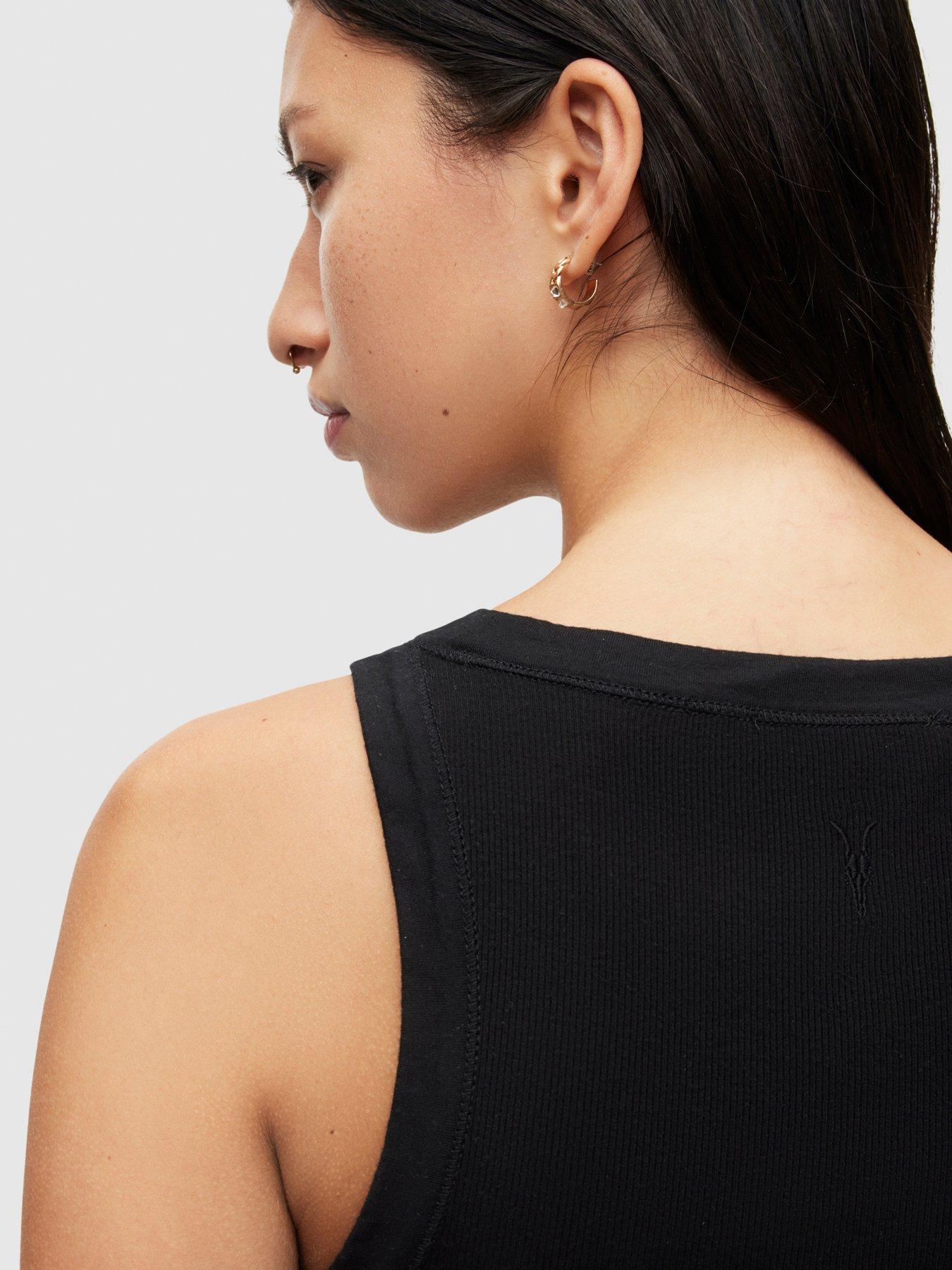 Image 5 of 6 of AllSaints Rina Tank Top - Black