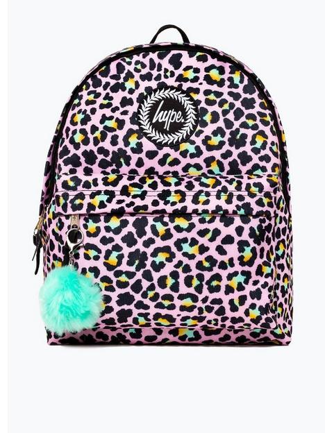hype-hype-pink-disco-leopard-backpack
