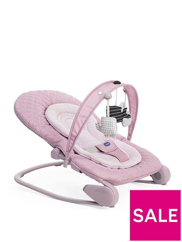 Chicco Hooplà Baby Bouncer Chair from Birth to 18kg, For Newborn or Baby,  Rocker and Baby Seat, with Play Bar - Blossom | Very Ireland