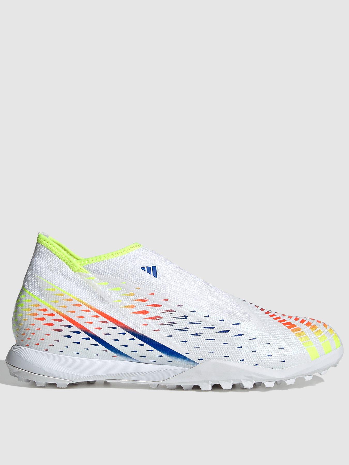 adidas Mens Predator Laceless 20.3 Astro Turf Football Boots - White | Very  Ireland