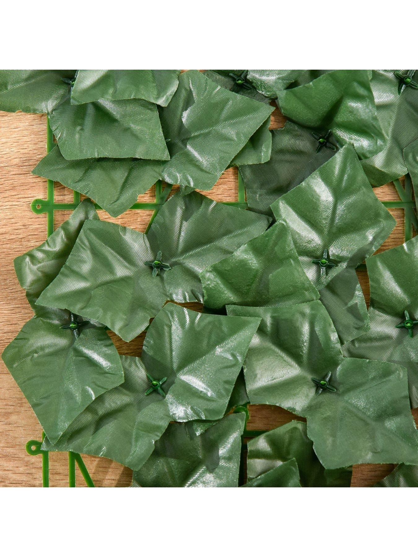 Image 4 of 6 of OutSunny Outsunny Artificial Leaf Garden Screen Panel