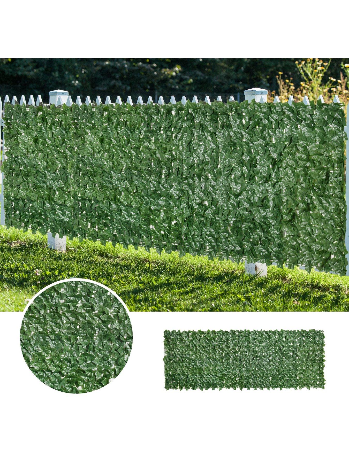 Image 5 of 6 of OutSunny Outsunny Artificial Leaf Garden Screen Panel