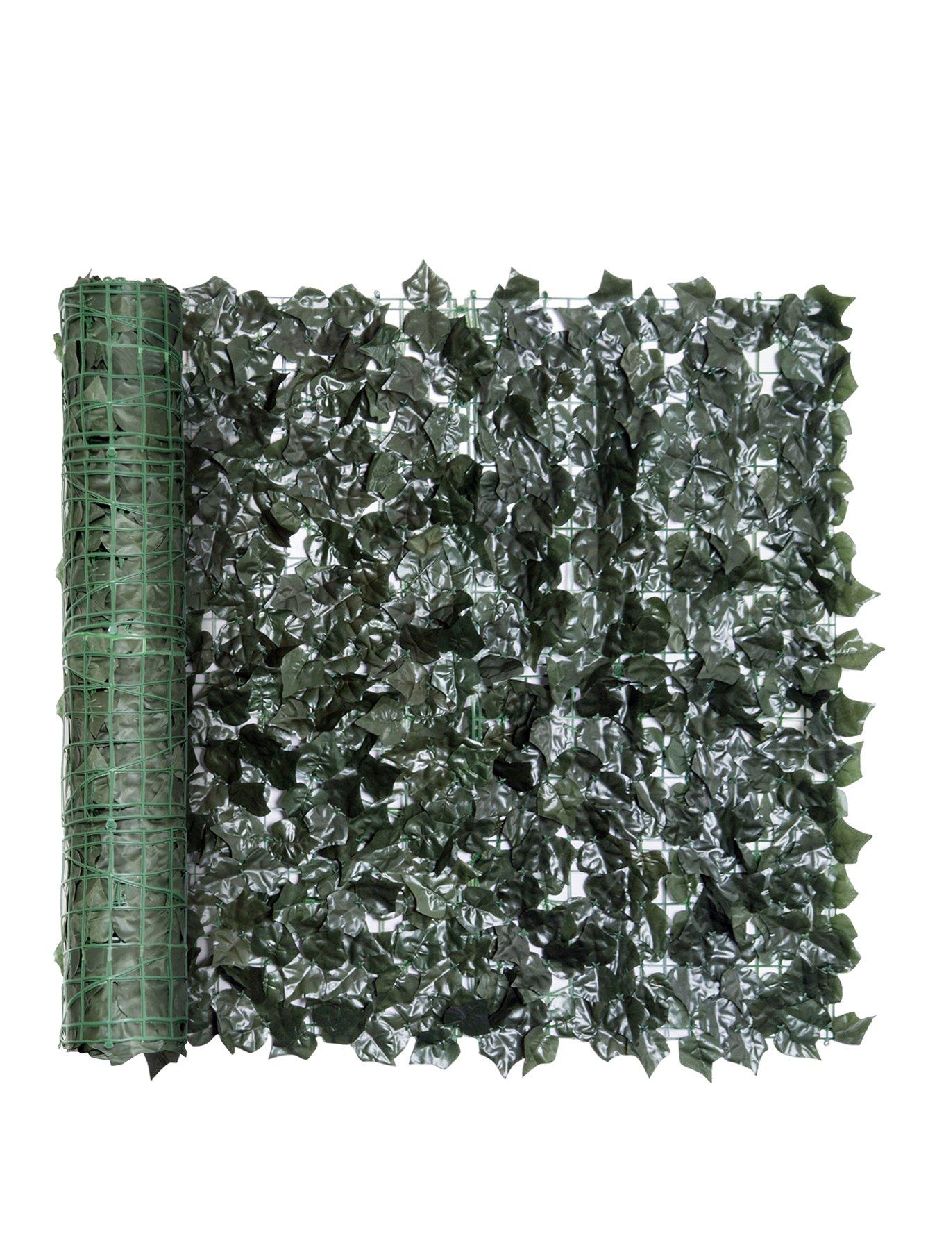 Image of OutSunny Outsunny Artificial Leaf Garden Screen Panel