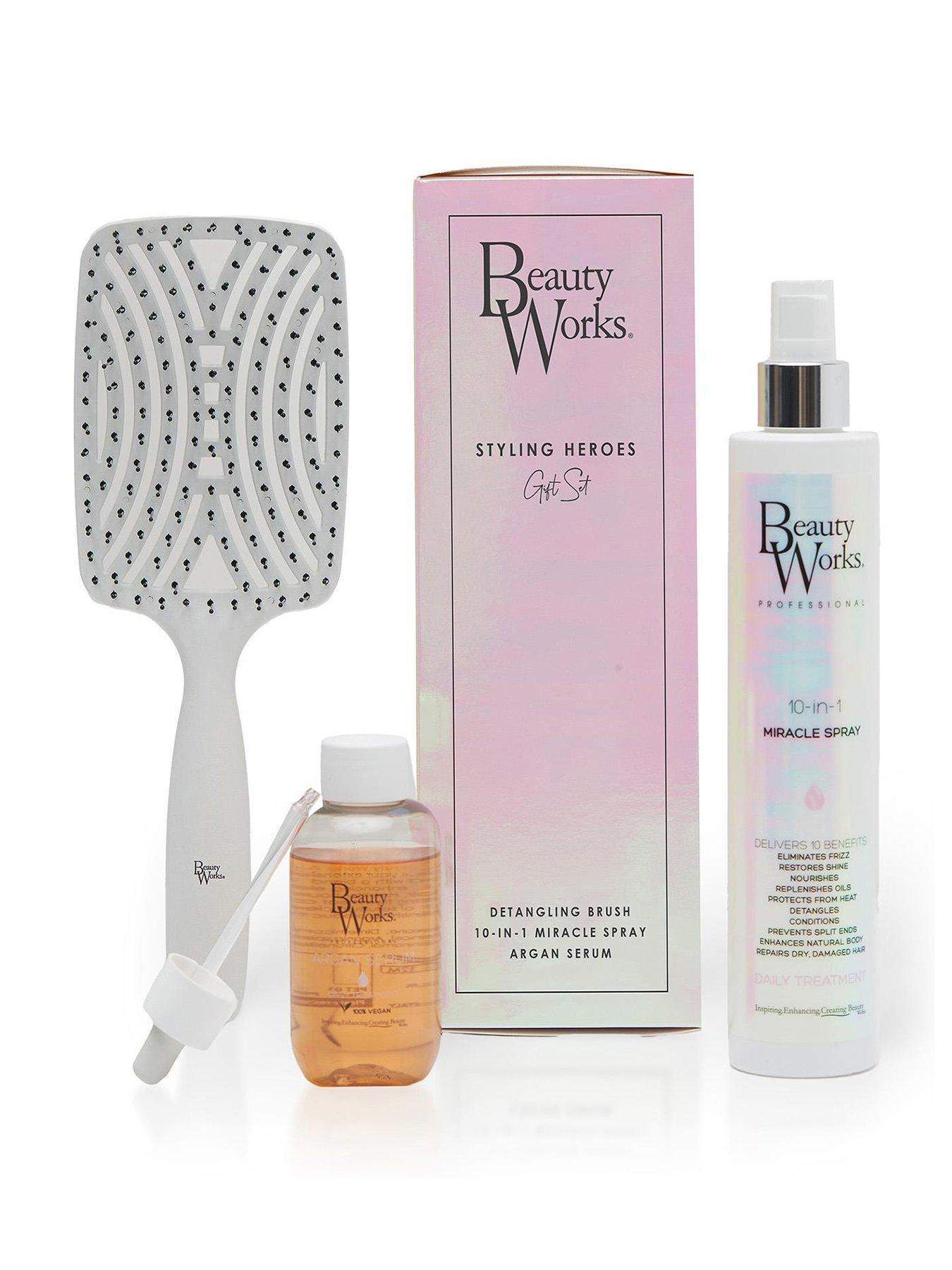 Beauty Works 10 in 1 Miracle Spray X Argan Serum Giftset (Worth £38.98)