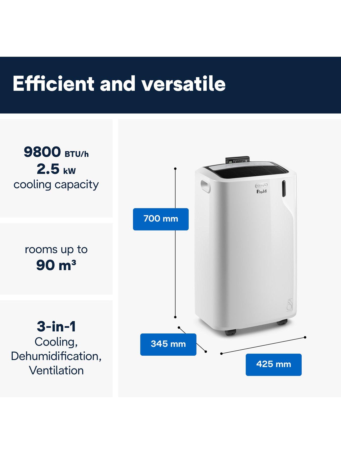 Image 2 of 6 of DeLonghi Pinguino&nbsp;EM90 Portable Air Conditioner 9800 BTU