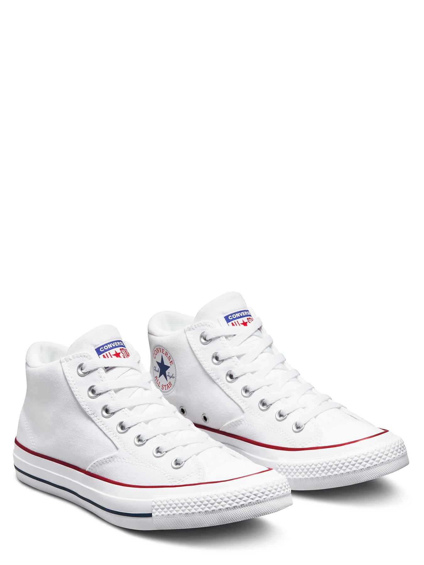 Mens white shop canvas converse