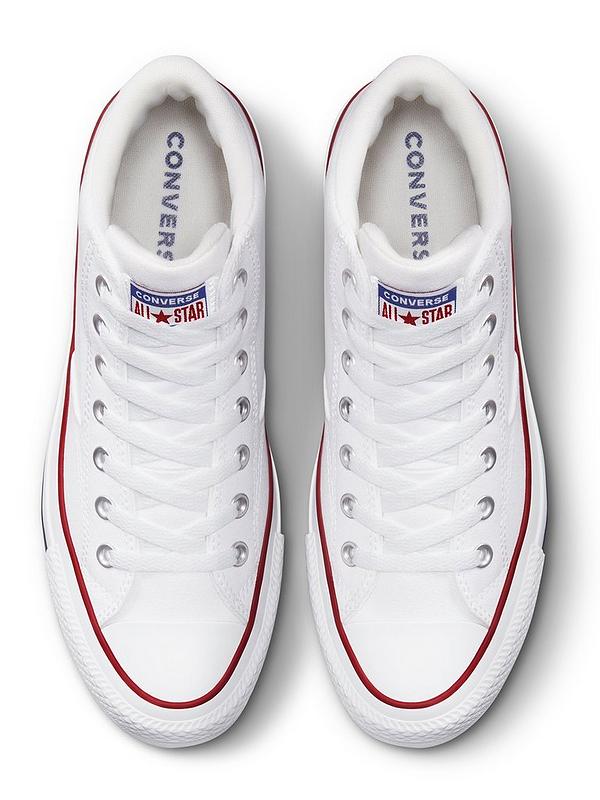 Converse Chuck Taylor All Star Malden Street Canvas Mid - White/Red/Blue |  Very Ireland