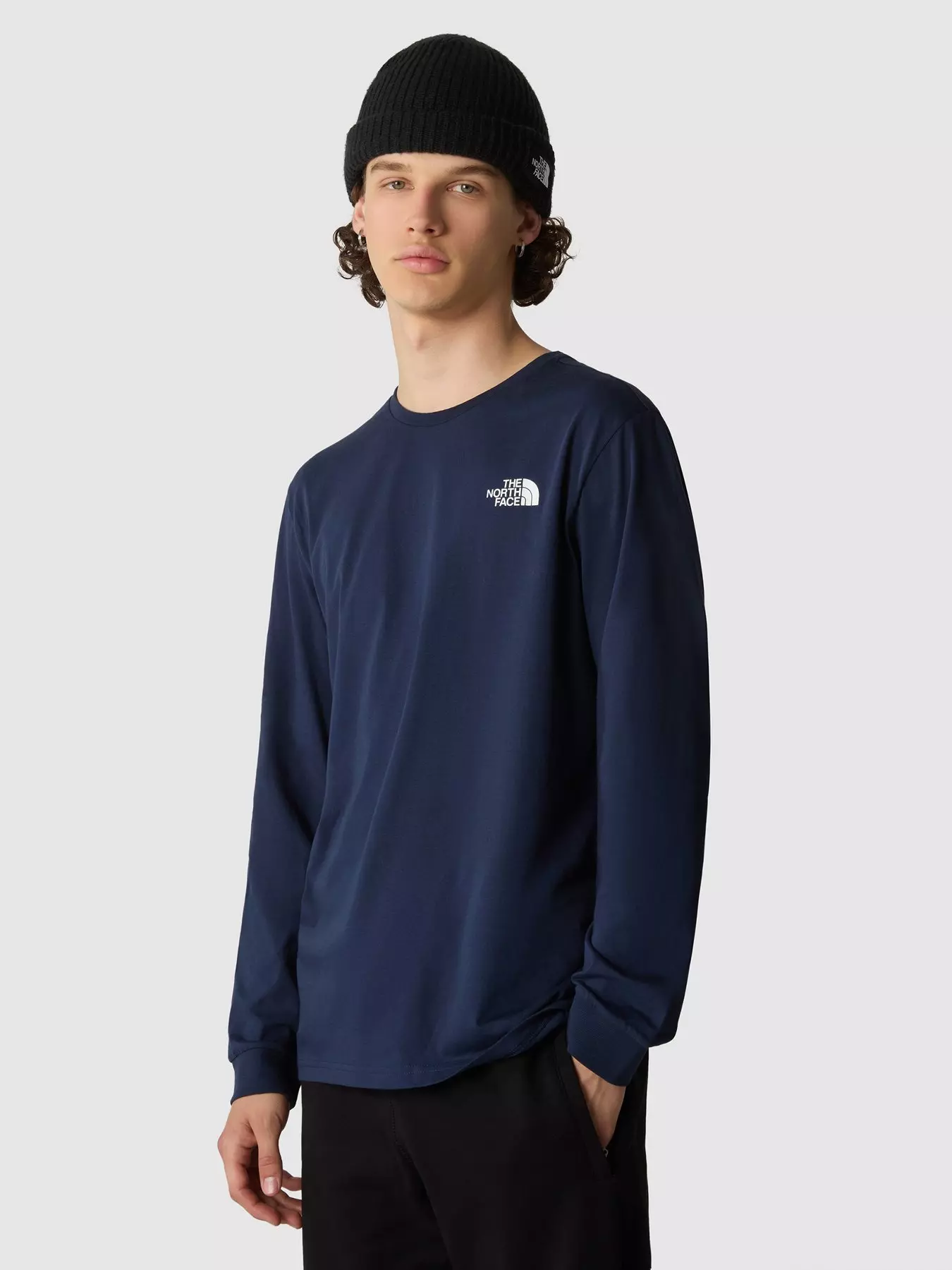 T-shirts The North Face L/S Fine Tee TNF Black