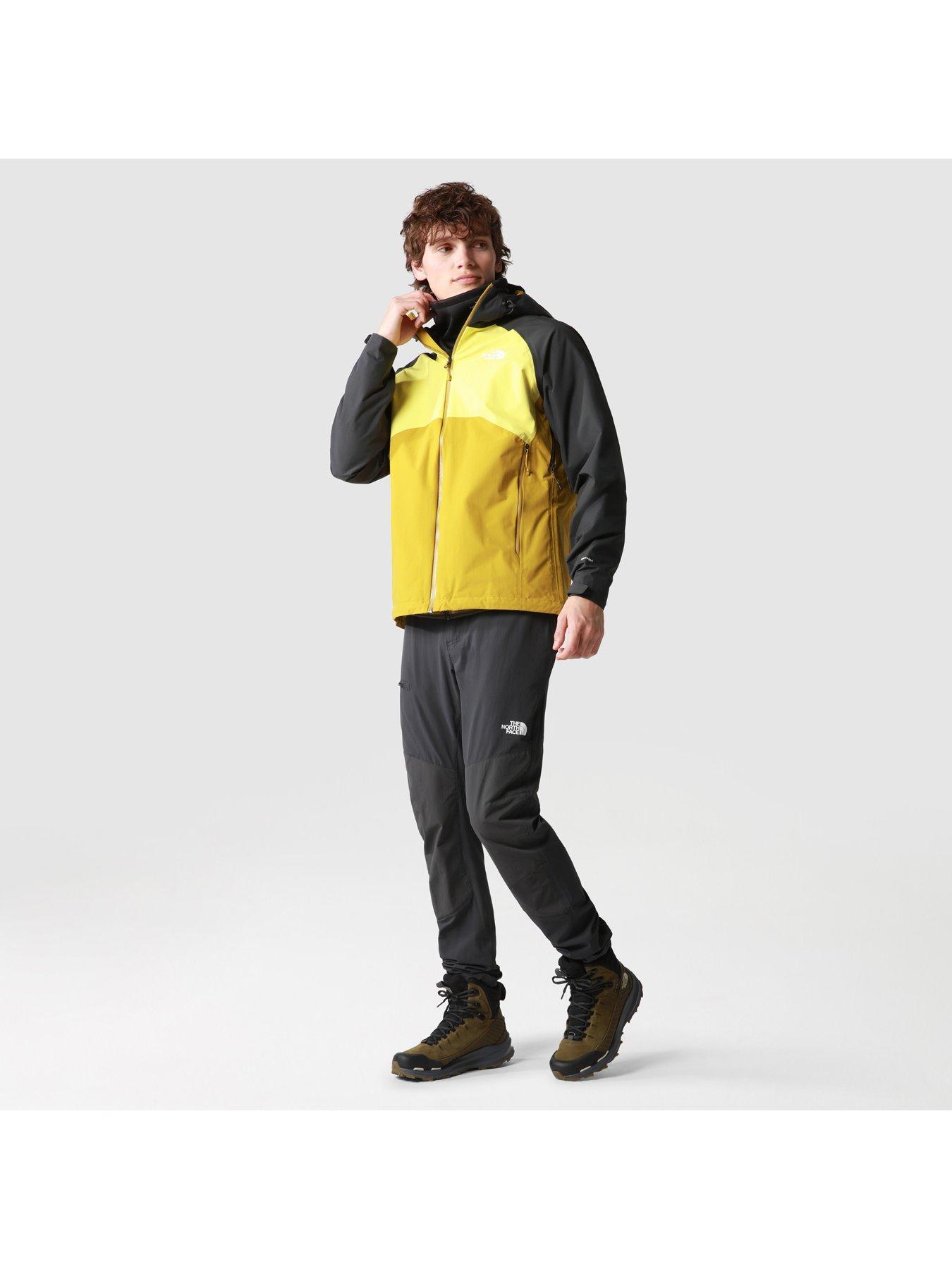 North face sales stratos jacket yellow