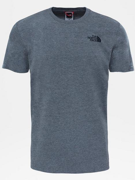 the-north-face-short-sleevenbspredbox-t-shirt-grey
