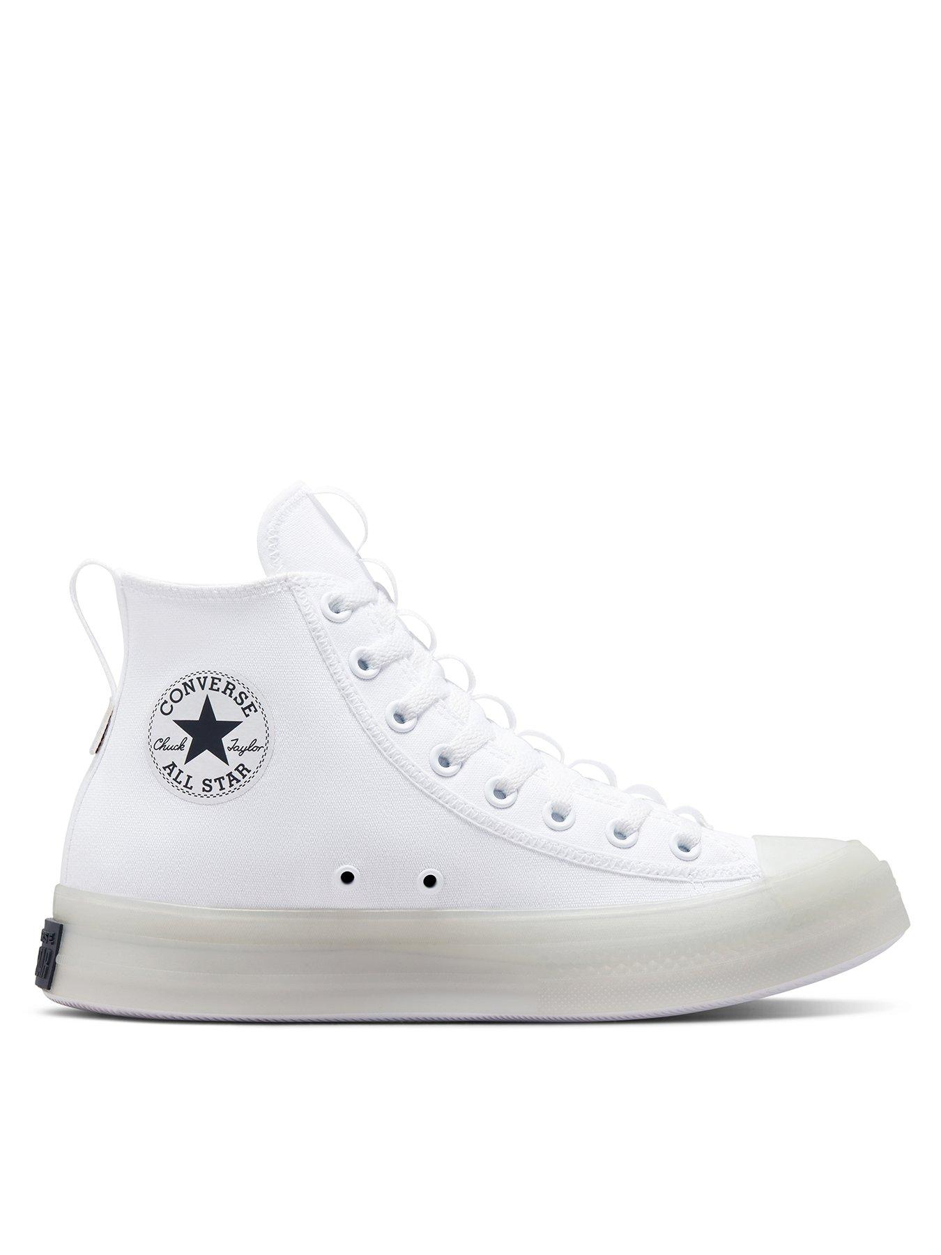 Very on sale white converse