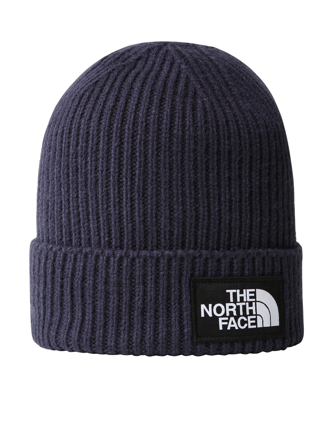 the-north-face-mens-logo-box-cuffed-beanie-blue