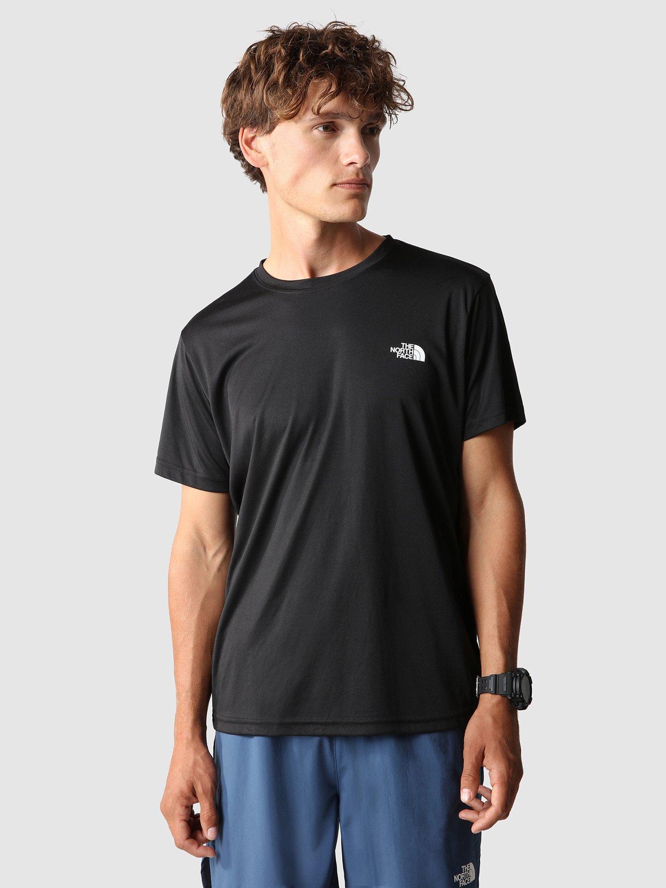 til Opdage Grundlægger THE NORTH FACE Reaxion Amp Crew T-Shirt - Black | Very Ireland