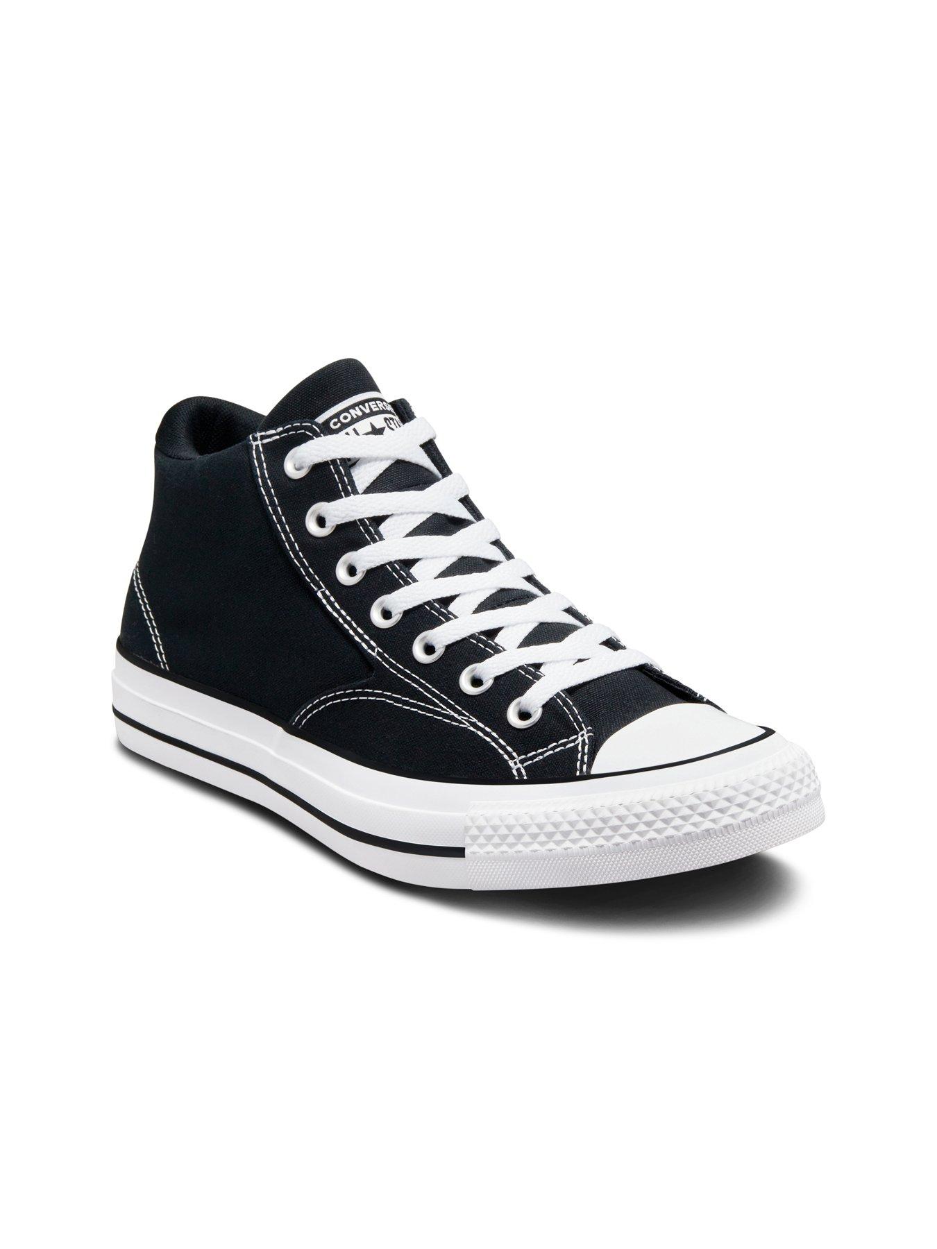Image 6 of 7 of Converse Mens Malden Street Mid Trainers - Black