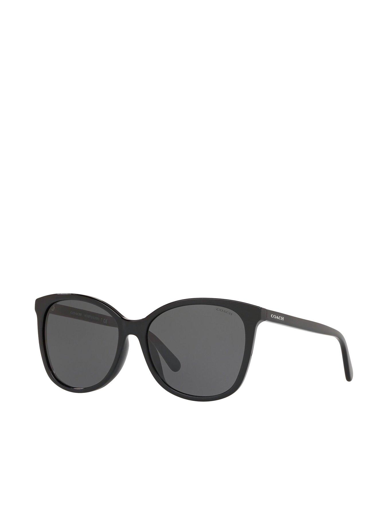 undefined Coach Black Square Sunglasses