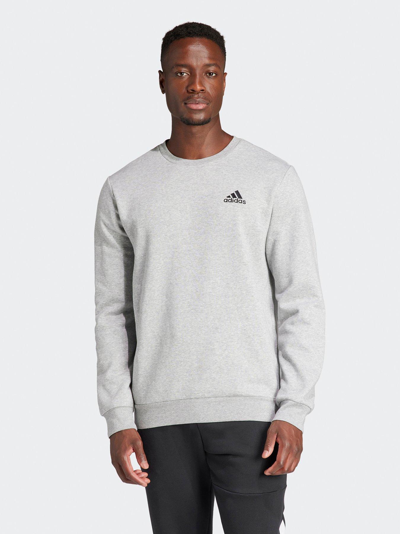 adidas-mens-essentials-feel-cozy-sweatshirt-grey