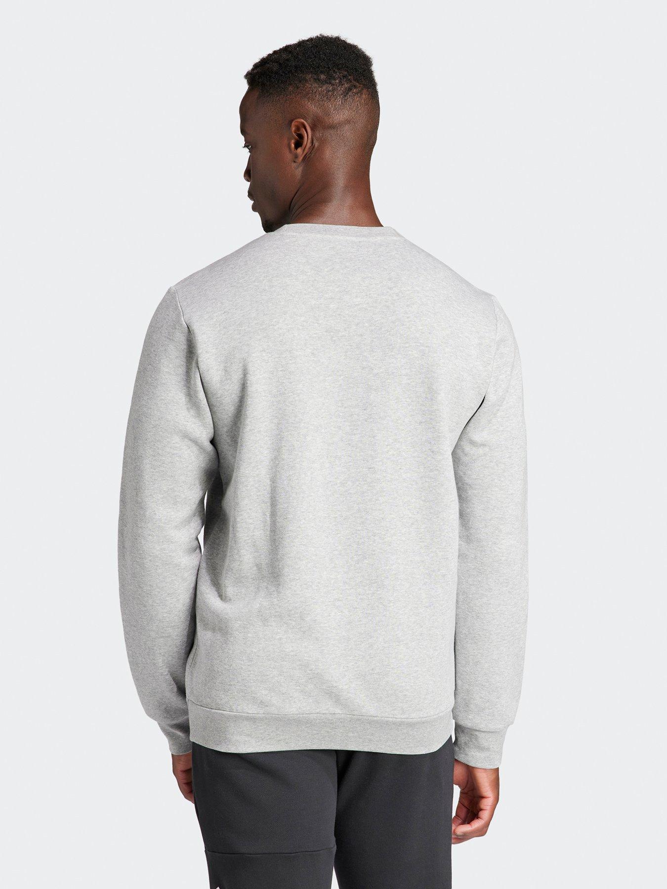 adidas-mens-essentials-feel-cozy-sweatshirt-greystillFront