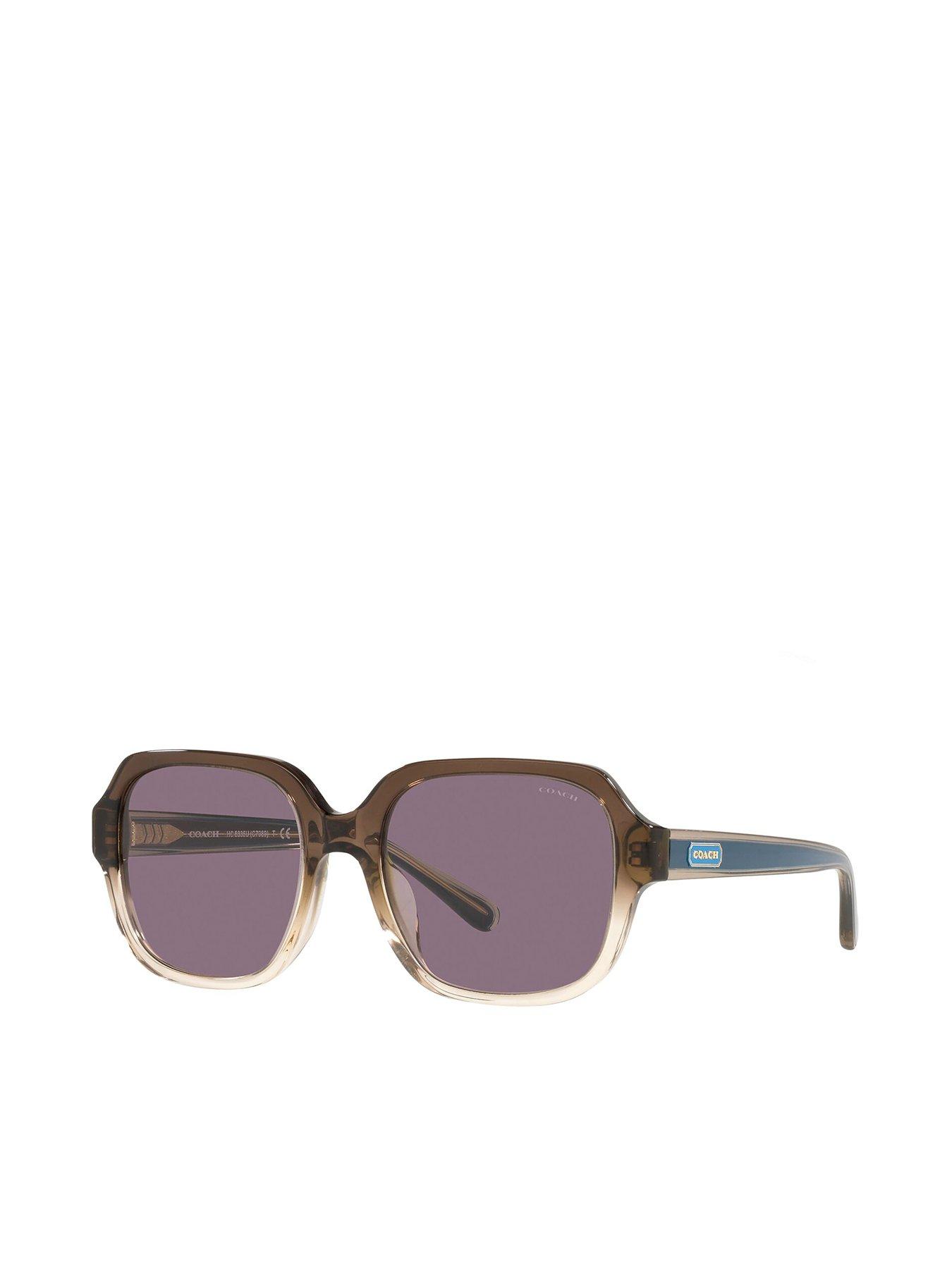 coach-coach-transparent-brown-rectangle-sunglasses