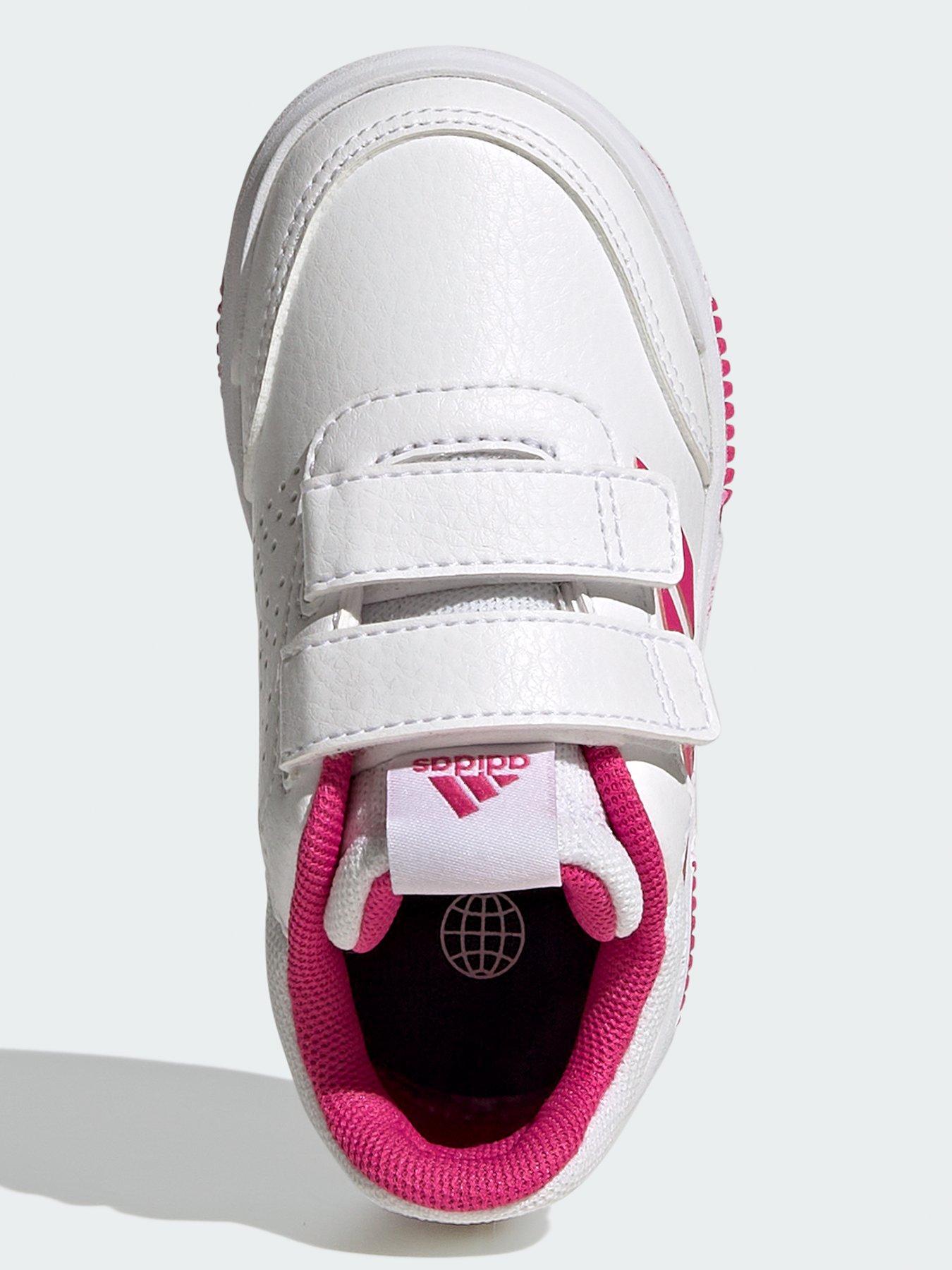 adidas-sportswear-infant-girls-tensaur-sport-20-trainers-whitepinkoutfit