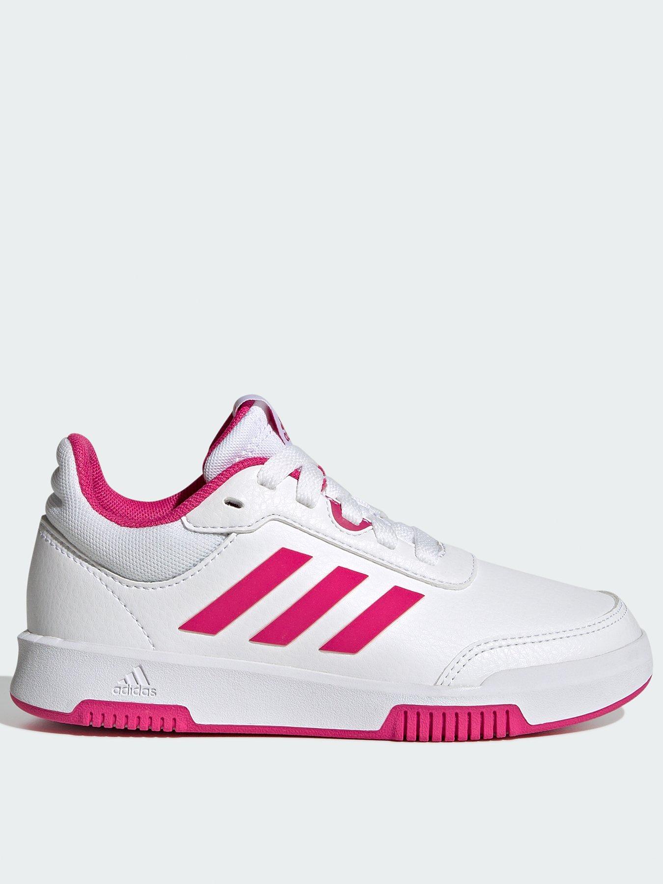 Image 1 of 6 of adidas Unisex Kids Tensaur Sport 20 Trainers - White/Pink